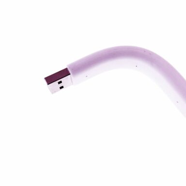 Cablu flexibil USB – microUSB 10 cm