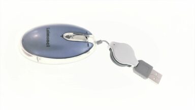 Mouse Optic Mini USB Retractabil Laimonci 09