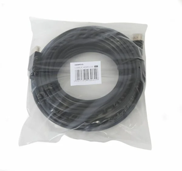 OMEGA CABLE HDMI v.1.4 BLACK 10M bulk [43060] - imagine 3