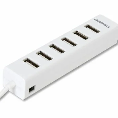 Hub 7 porturi USB 2.0 , Platinet 40571, alb