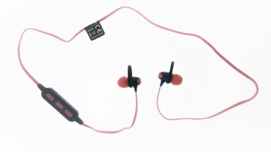 PLATINET IN-EAR BLUETOOTH SPORT EARPHONES + MIC PM1065 RED