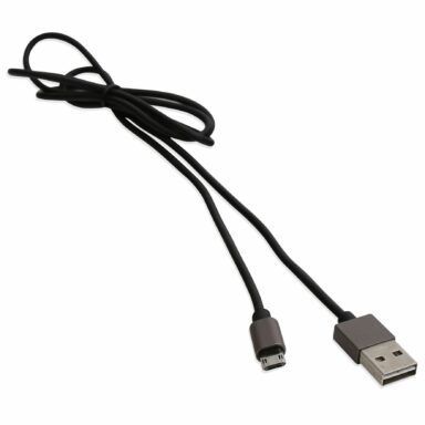 PLATINET-Cablu USB- microUSB reversible plugs, 1 m, Black