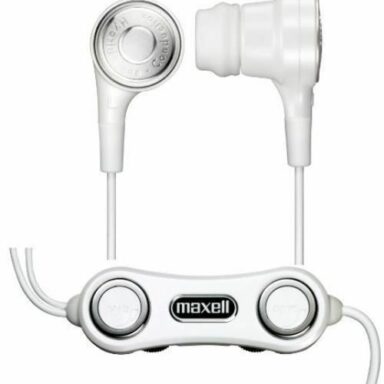 MAXELL-Casti Vibrabone in-ear white