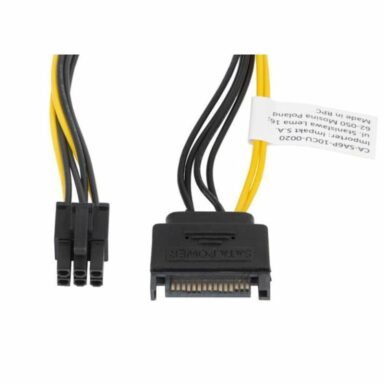Cablu alimentare SATA 15 pini la PCI Express 6 pini,20 cm,Lanberg