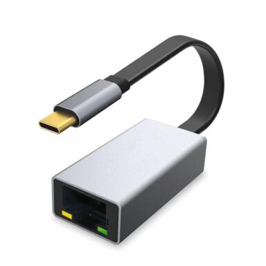 Adaptor LAN Gigabit Platinet 544710,USB tip C la RJ45 ethernet 1000Mbps