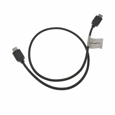 Cablu Lanberg 41629, USB 2.0 tip C tata la USB tip C tata, 50cm, negru