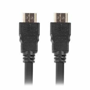 Cablu HDMI tata la HDMI tata v.2.0, Lanberg 41556, lungime 10m, 4K UHD la 30Hz sau Full HD 1080p la 120Hz, 3D, ARC, ethernet, 10.2 Gb/s