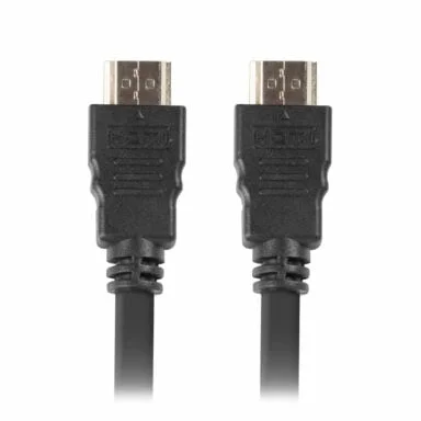 Cablu HDMI tata la HDMI tata v.2.0, Lanberg 41556, lungime 10m, 4K UHD la 30Hz sau Full HD 1080p la 120Hz, 3D, ARC, ethernet, 10.2 Gb/s
