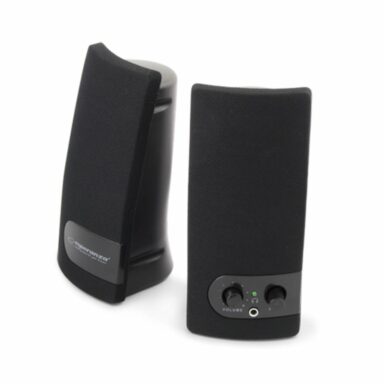 Boxe Stereo USB, 6 W, Esperanza Arco, Reglaj Volum, Iesire Casti Jack 3.5mm, Negre
