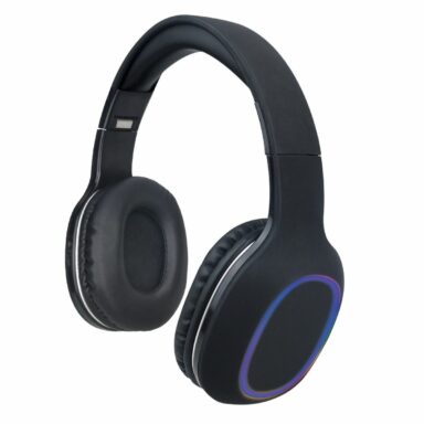 Casti bluetooth v.5.0 + EDR, Freestyle 45271, cu microfon, LED, FM radio, microSD, AUX IN jack 3.5 mm, negre