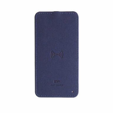 Incarcator Wireless rapid 10W, Silicon Power QI220, conector USB Tip C, distanta transmisie 5mm, albastru