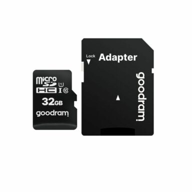 Card microSDHC 32 Gb, Goodram, clasa 10 UHS-I cu adaptor