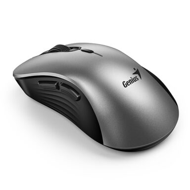 Mouse wireless Genius Ergo 8100S AI, 1600DPI, gri argintiu