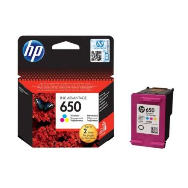 Cartus cerneala HP 650 Tri-Color InkAdvantage Original