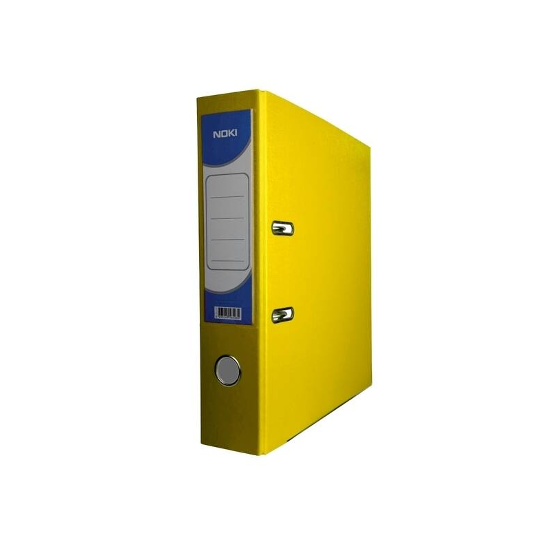 Biblioraft Noki A4 75mm PP/Carton galben