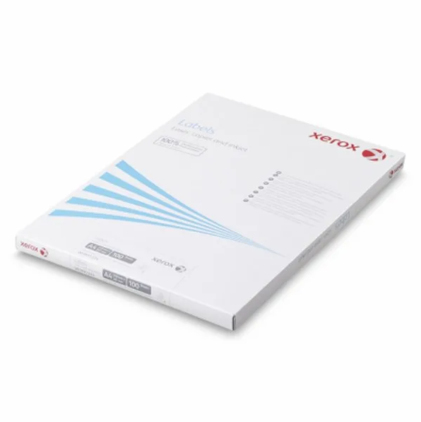 Xerox Etichete autoadezive A4 1 eticheta 210x297mm 100 coli